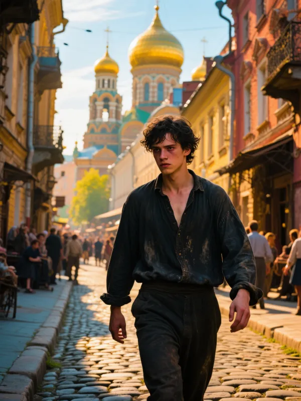 Crime and punishment by Fyodor Dostoyevsky