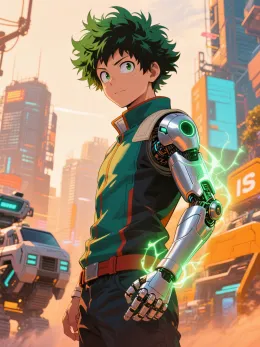Izuku Midoriya-CEO And Second Male IS User