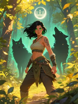 The Lycan's Unexpected Warrior Luna!