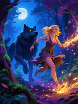Alpha Caius and the Runaway Luna