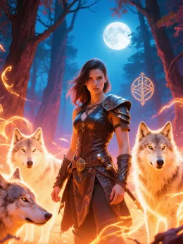 The warrior Luna