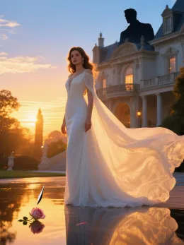 The wife of the billionaire