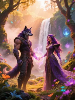 BEYOND THE DARKNESS: The Alpha's Little Witch
