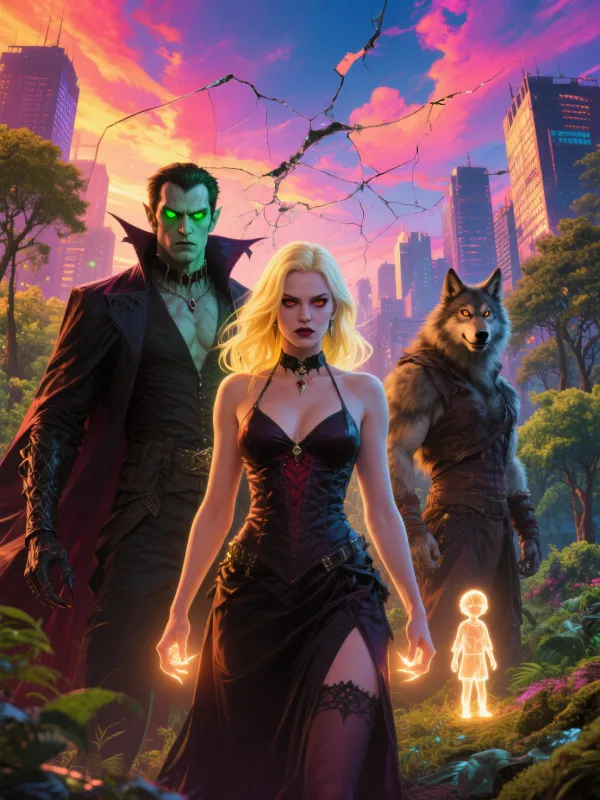 The Wolf's Mate, Vampire's Bride (Against All Odds Duology)