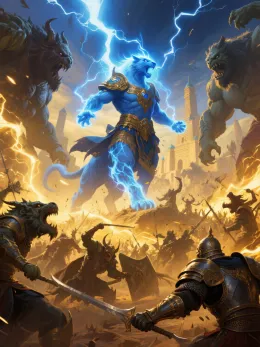 The legend of the lightning beast