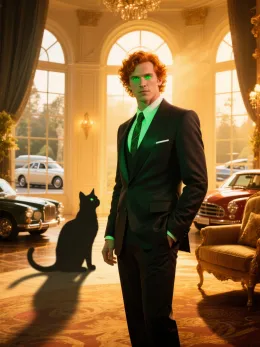 A CAT HAS 9 LIVES