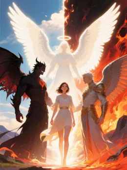 The Devil And Angel Of The Death Loving Me