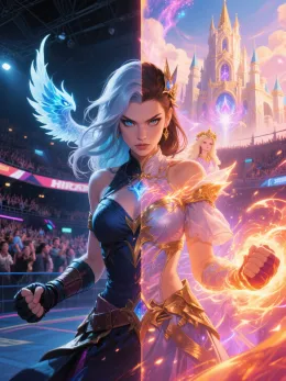 Queen of Underground Arena Became the Weak Princess