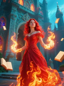 A Touch of a Flaming Heart