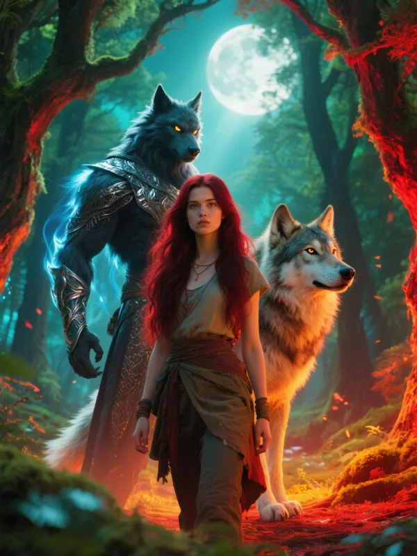 Wolves & Magic (Ambersky Pack Series Book 1-3)