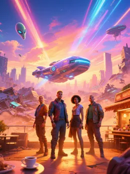 The Four Baristas of the Apocalypse (sample)