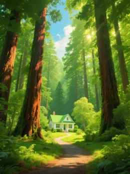 INTO THE REDWOODS