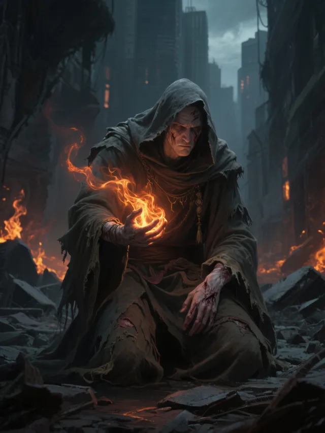 Cursed Flame of the Fallen Prodigy