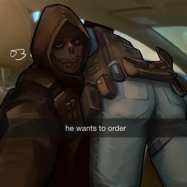 Simon 'Ghost' Riley: Military Teammate