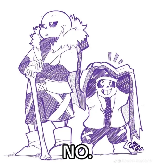 Cross Sans: Tormented Royal Gard