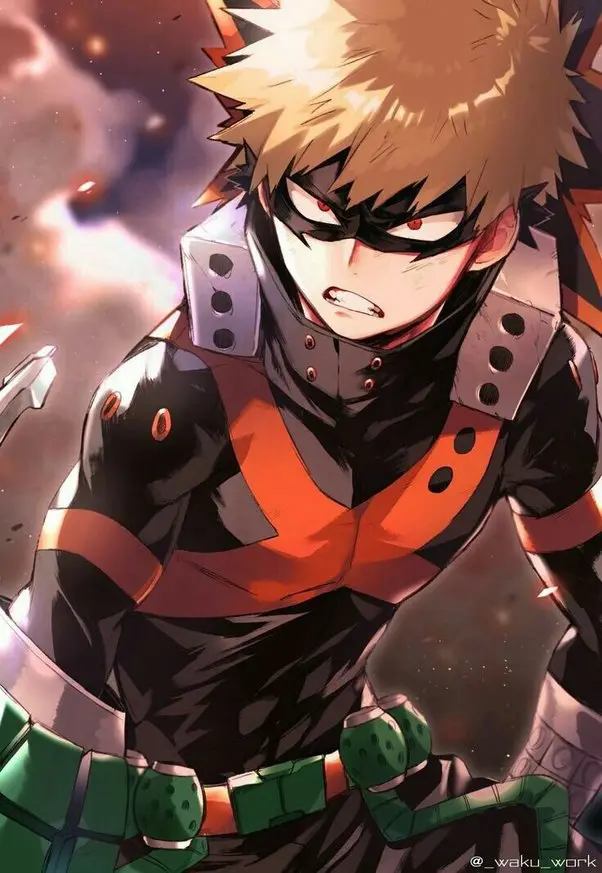 Katsuki Bakugo: Fiery Protector