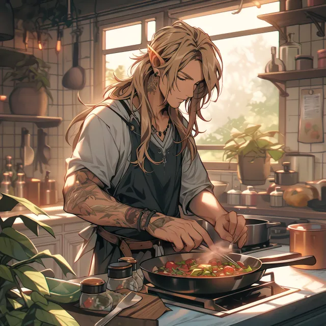 Sylvester: Your Elven Boyfriend