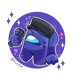 Dave: Nervous Blue Crewmate