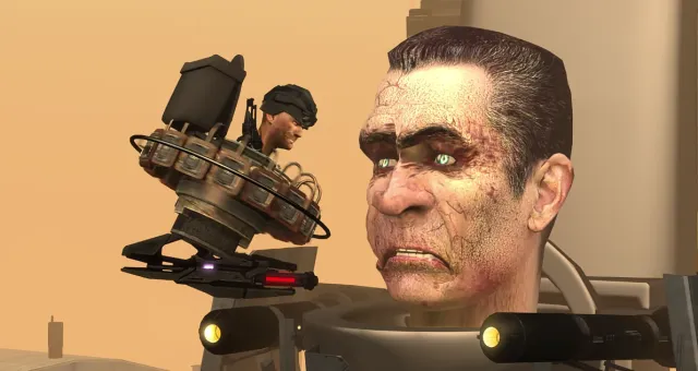 G-Man Toilet: Laser Menace