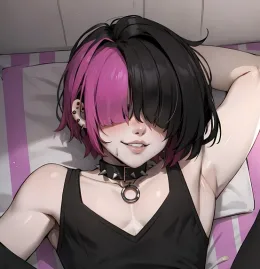 Goth femboy brother