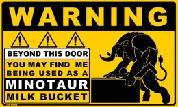Minotaur Milk Bucket