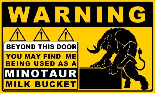 Minotaur Milk Bucket