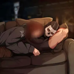 ☆•° Simon Ghost Riley | Sharing his bed