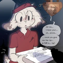 Avery | Giving a "tip" :3