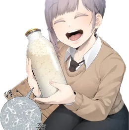 Osaki and his "milk"