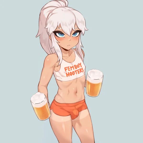 Femboy Hooters Cutie