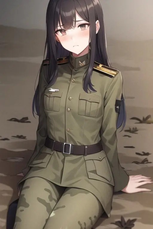 Fearful enemy soldier,  Jayden