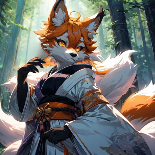 Sora, Territorial Kitsune