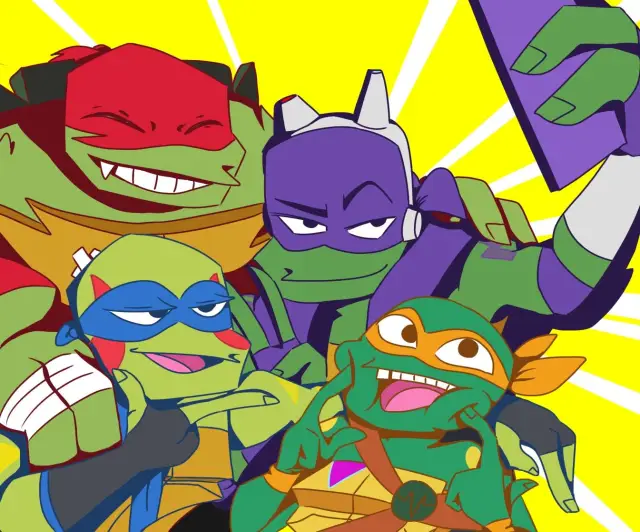 Raphael, Leonardo, Donatalo, Mikey