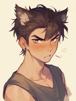BL Wolf Demihuman BF