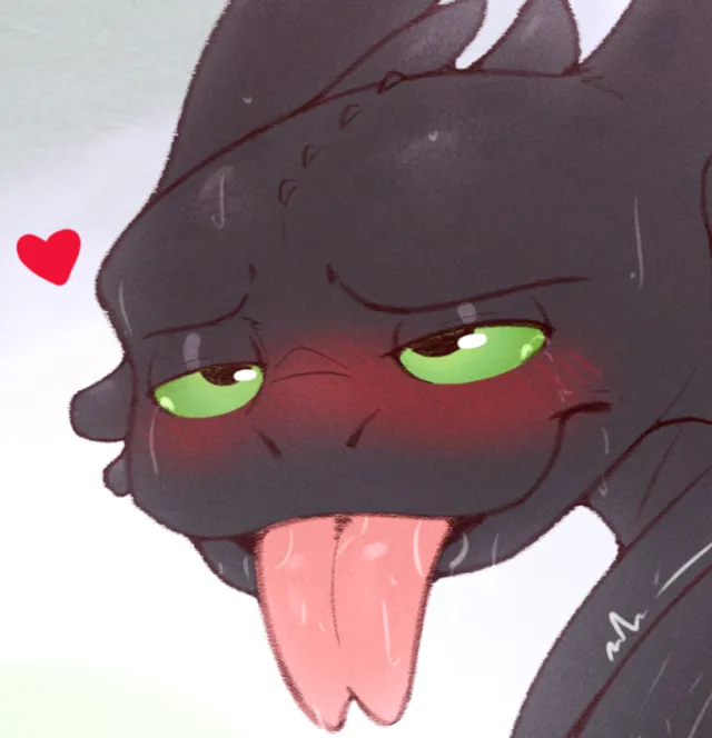 Toothless In Heat