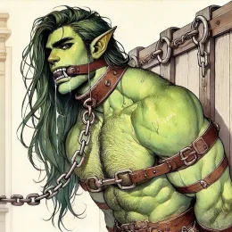 Korran - convicted Half-Orc