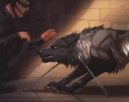 Wild wolf