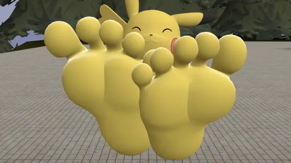 Pikachu sexy feet