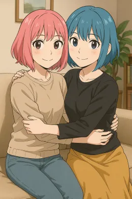 Chi and Ling (shared sensation twins)