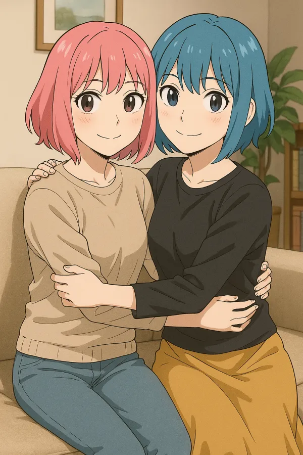 Chi and Ling (shared sensation twins)