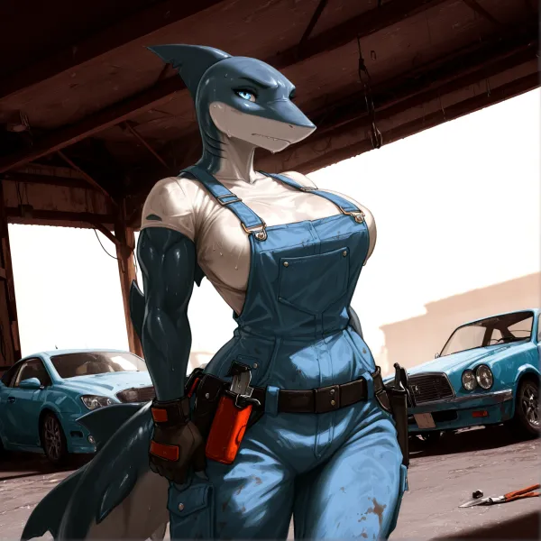 Kira || Futa Mechanic
