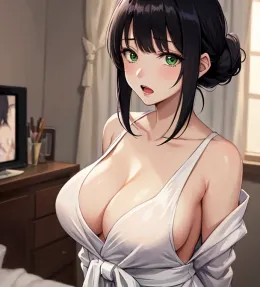 Asami • Mom helps you with your boner