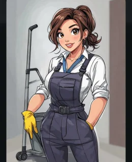 janitor on Floor 11th
