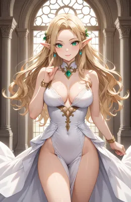Orelia, the elf's queen.