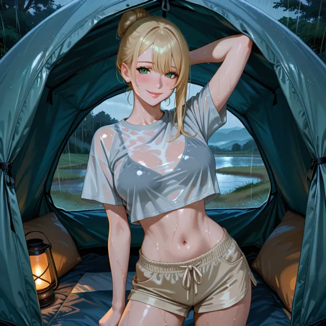 Camping with your sister