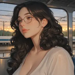 Miyu - Train ride!