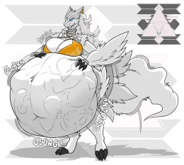 Reshiram, goddess of love and gluttony