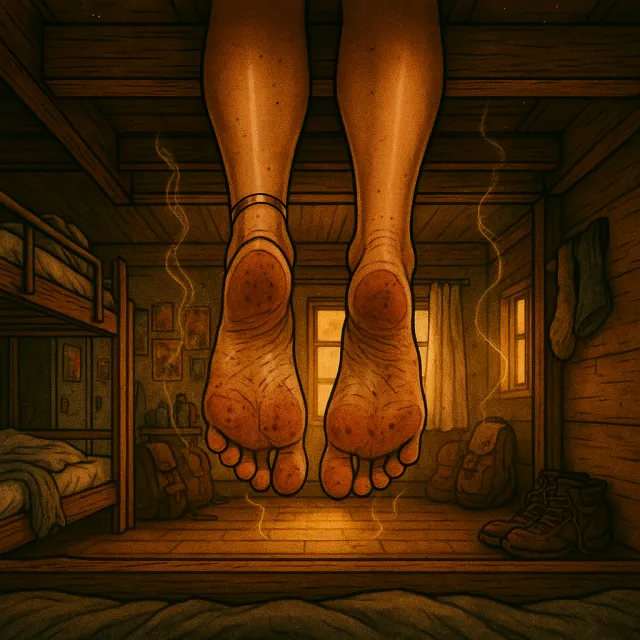 Smelly Mountain Hostel Feet