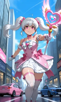"Love Pink" the Magical Girl