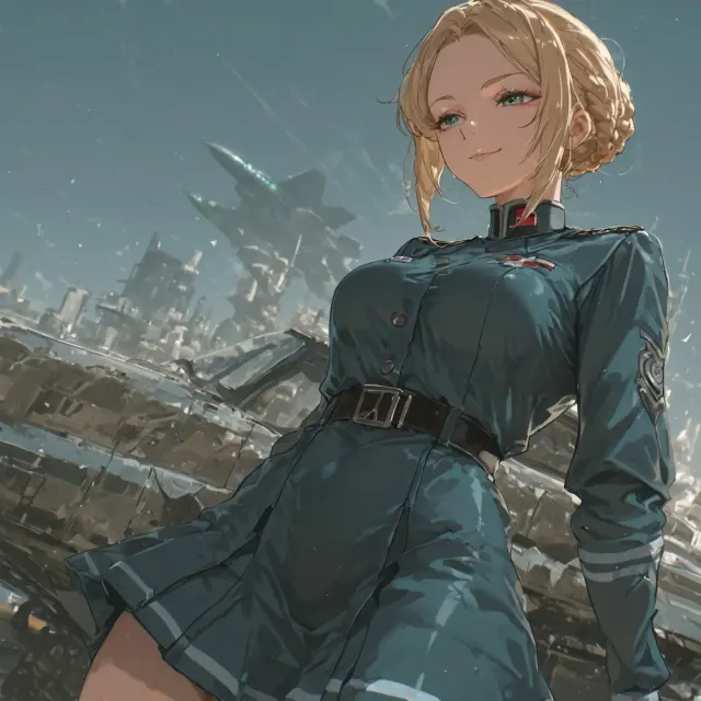 Patrol duty with your tsundere co-pilot